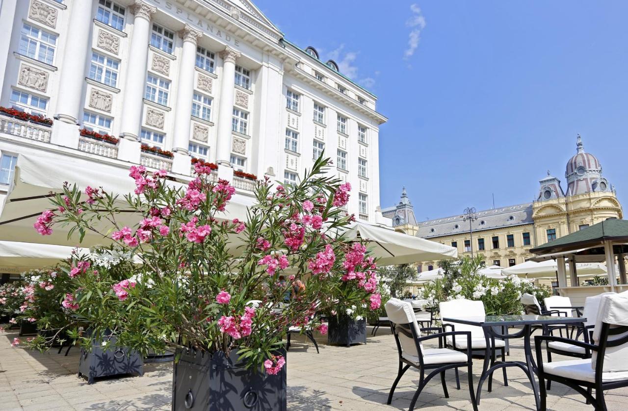 Esplanade Zagreb Hotel Exteriör bild