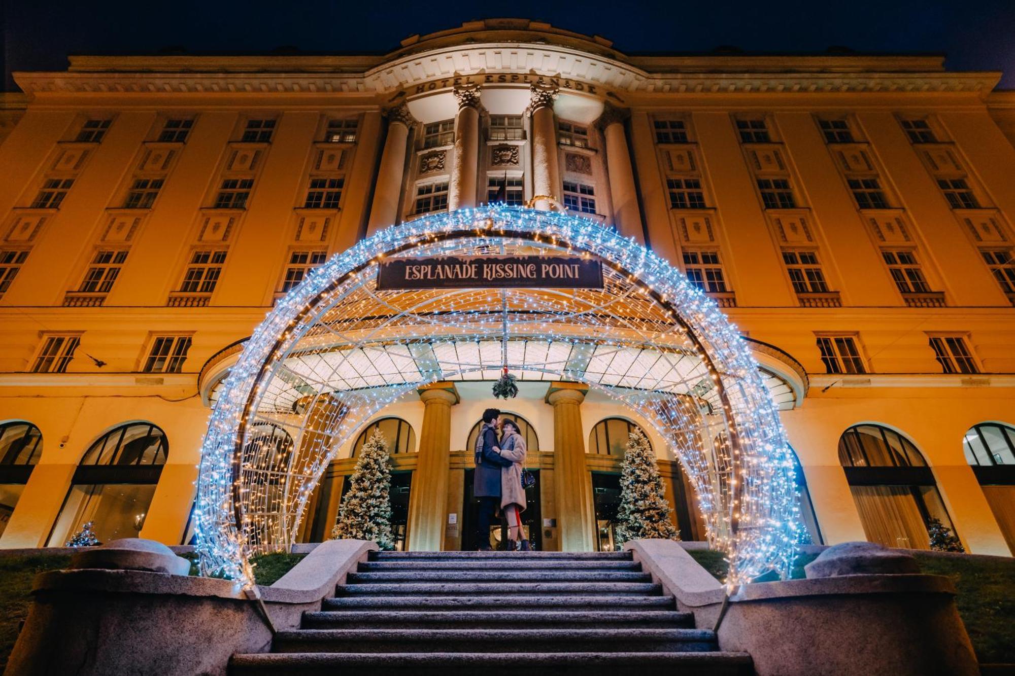 Esplanade Zagreb Hotel Exteriör bild