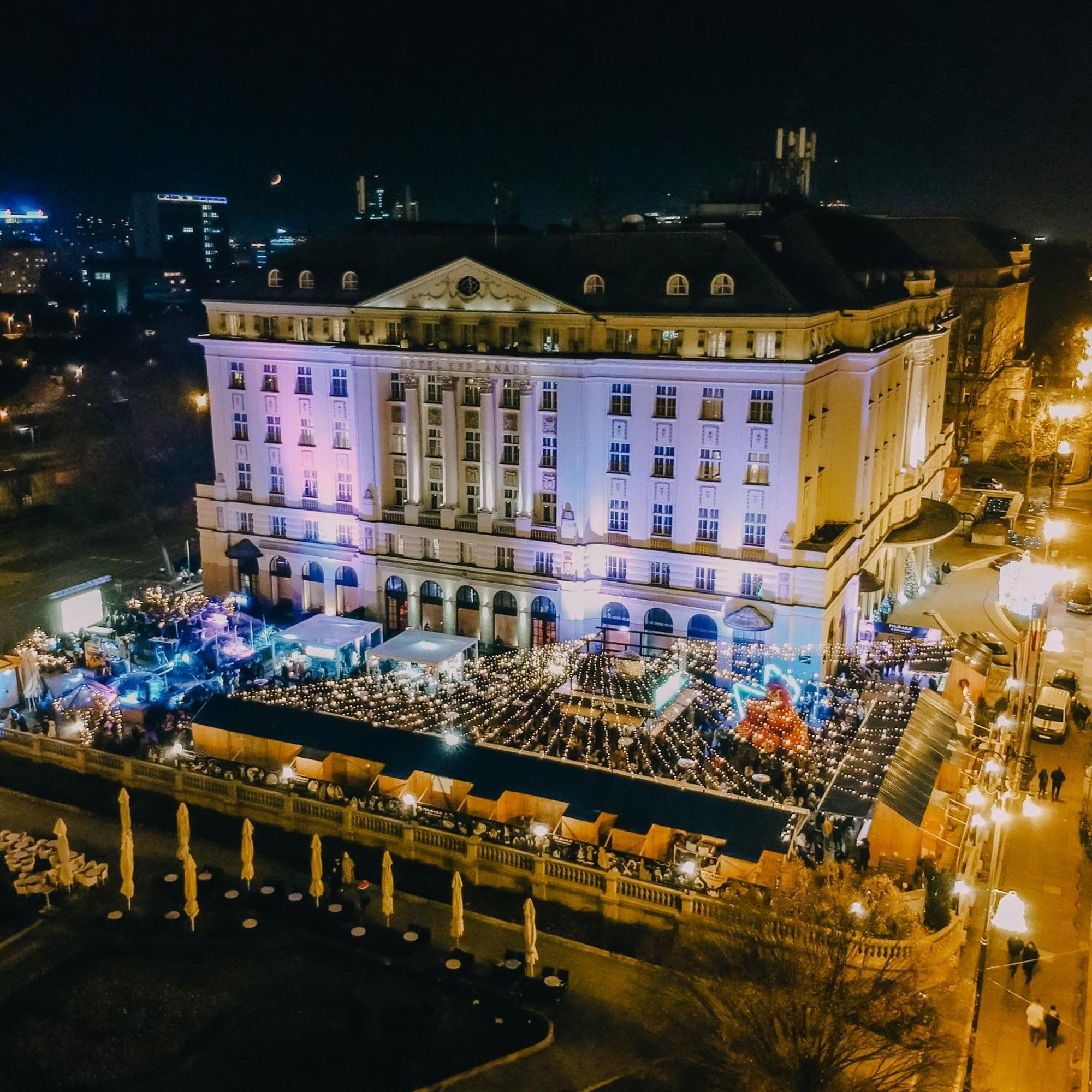 Esplanade Zagreb Hotel Exteriör bild